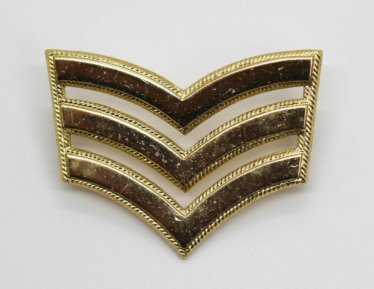 City of London Police Sergeant's Anodised (Staybrite) Rank Badge