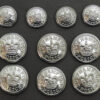 Set of 10 Southampton Police Buttons - Queen's Crown