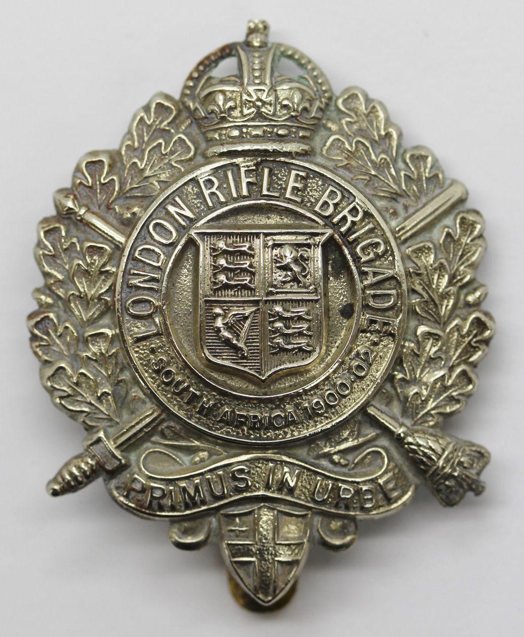 5th City of London Bn. (London Rifle Brigade) London Regiment Cap Badge