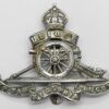 Royal Artillery Chrome Cap Badge - King's Crown