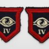 Pair of 4th Guards Infantry Brigade Formation Signs