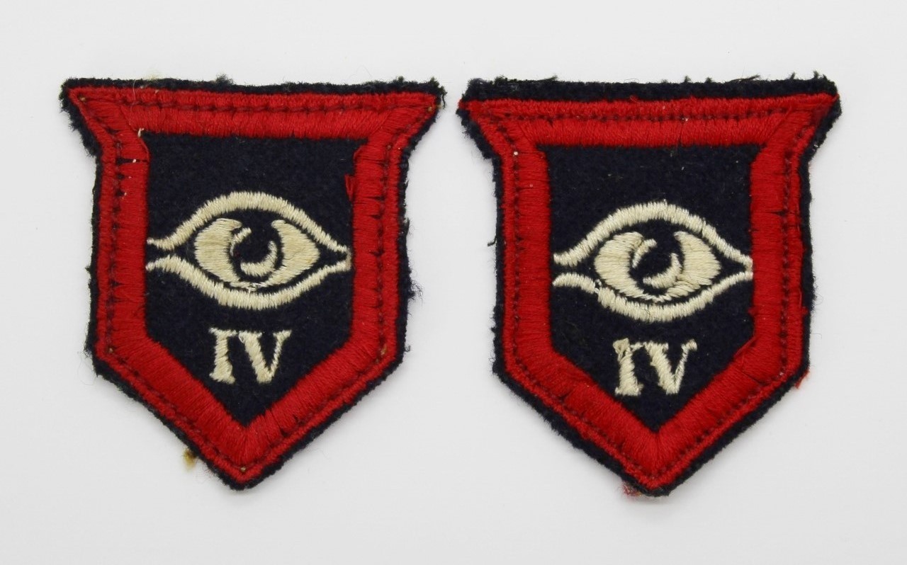 Pair of 4th Guards Infantry Brigade Formation Signs