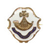 WW1 King's Shropshire Light Infantry (K.S.L.I.) Enamelled Sweetheart Brooch