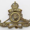 Royal Artillery Cap Badge - King's Crown