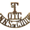 Inns of Court O.T.C. (T/O.T.C./INNS OF COURT) Shoulder Title