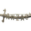 WW1 ANZAC (Australian and New Zealand Army Corps) 1915 Hallmarked Silver Sword Sweetheart Brooch