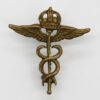 Royal Air Force (R.A.F.) Medical Branch Collar Badge - King's Crown
