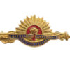 WW1 Australian Commonweath Military Forces Rifle Sweetheart Brooch