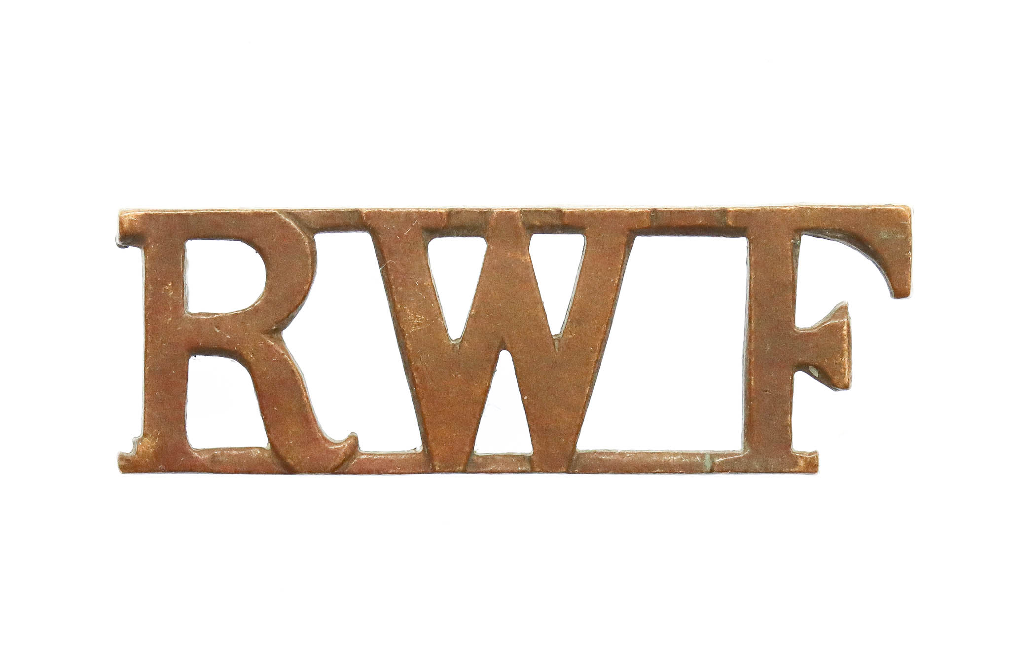 Royal Welsh Fusiliers (R.W.F.) Shoulder Title