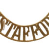 South Staffordshire Regiment (S.STAFFORD) Shoulder Title