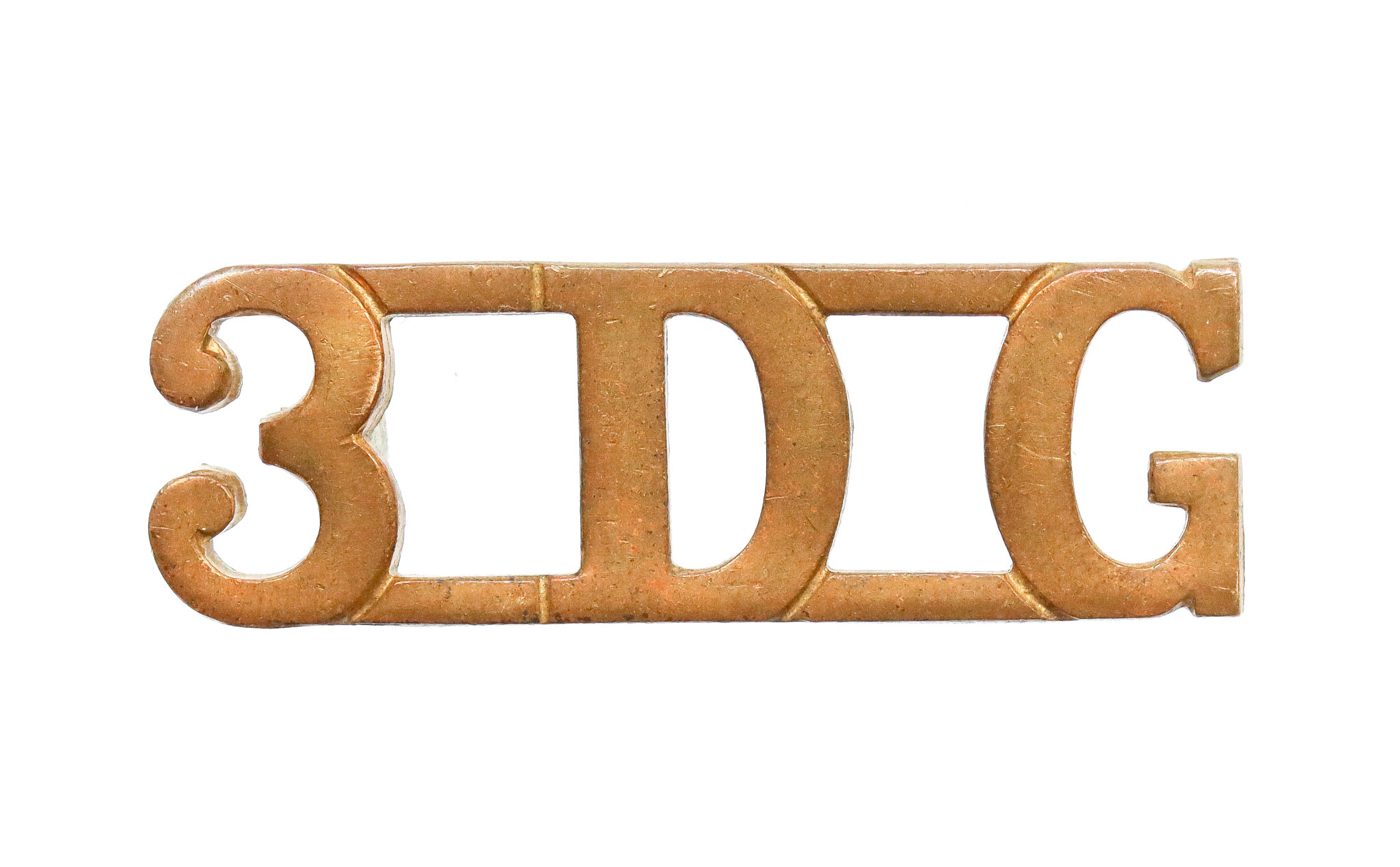 3rd Dragoon Guards (3DG) Shoulder Title