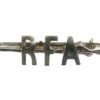 WW1 Royal Field Artillery R.F.A. 1915 Hallmarked Silver Sweetheart Brooch