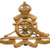 Royal Artillery Territorial Cap Badge - King's Crown