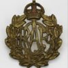 Royal Canadian Air Force (R.C.A.F.)  Cap Badge - King's Crown