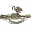 WW1 Liverpool Pals 1915 Hallmarked Silver Rifle Sweetheart Brooch
