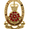Queen's Lancashire Regiment Metal & Enamel Cap Badge