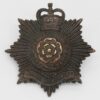 Royal Hampshire Regiment Officer's Service Dress Cap Badge - Queen's Crown