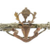 WW1 Seaforth Highlanders 1915 Hallmarked Silver Rifle Sweetheart Brooch