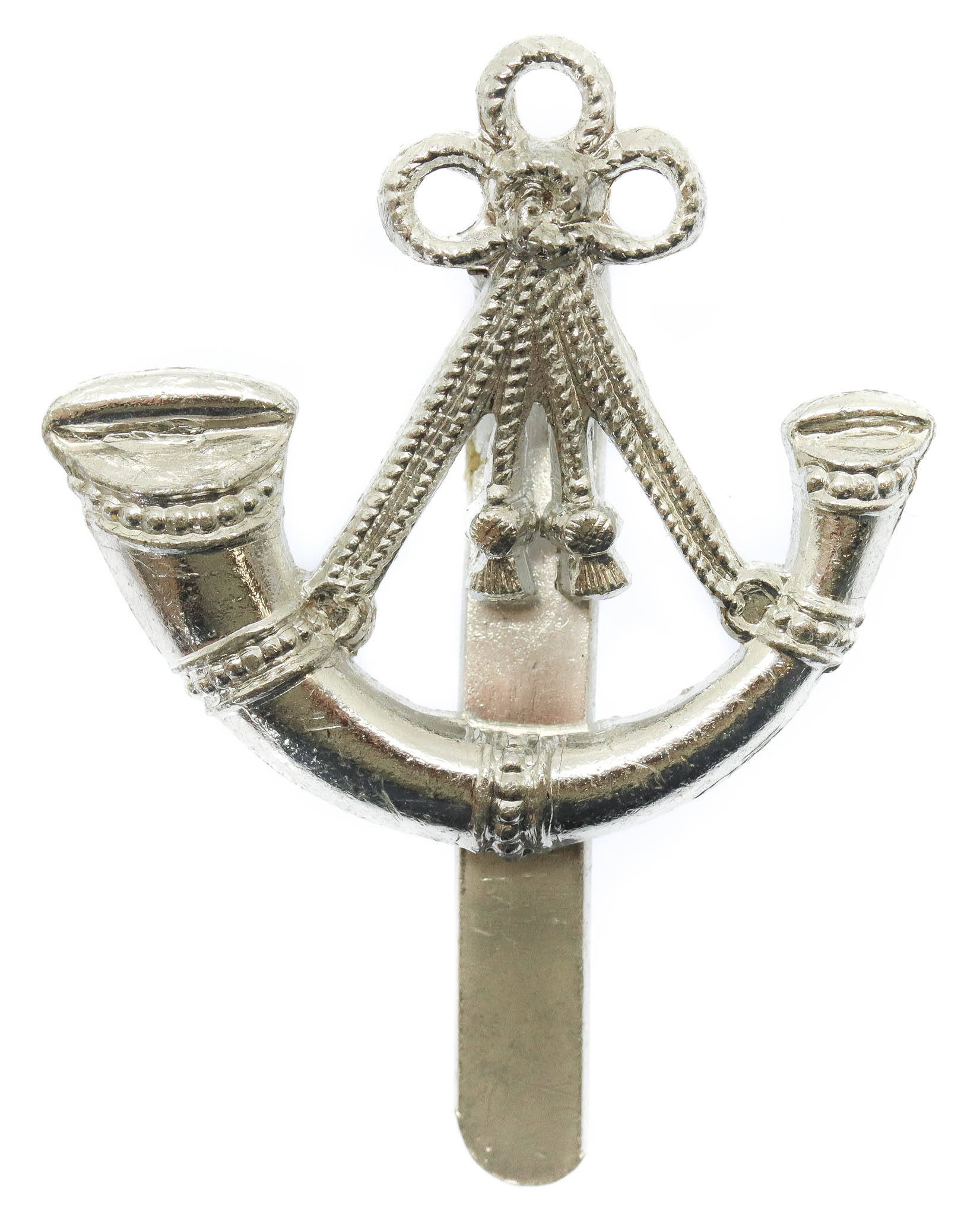 Oxfordshire & Buckinghamshire Light Infantry Anodised (Staybrite) Cap Badge