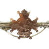 WW1 Notts & Derby Regiment (Sherwood Foresters) 1915 Hallmarked Silver Rifle Sweetheart Brooch