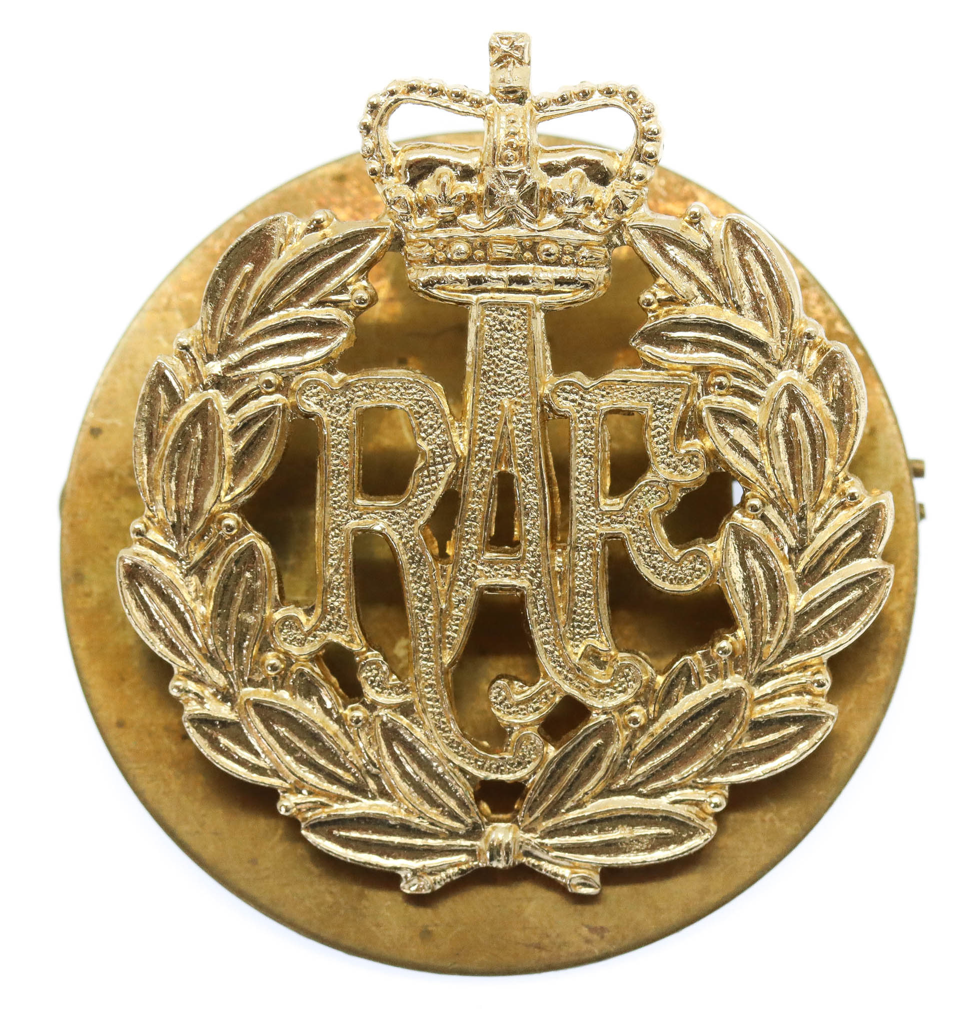Royal Air Force (R.A.F.) Anodised (Staybrite) Cap Badge