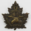 Canadian 5th Mounted Rifles (Amherst, Nova Scotia) C.E.F. WWI Cap Badge