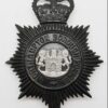 Northampton Borough Police Night Helmet Plate - Queen's Crown