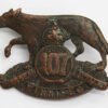 Canadian 107th (Winnipeg) Infantry Bn. C.E.F. WWI Cap Badge