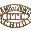 Cambridge and County School O.T.C. (CAMB&COUNTY/OTC/SCHOOL) Shoulder Title