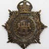 Northampton Borough Police Night Helmet Plate - King's Crown