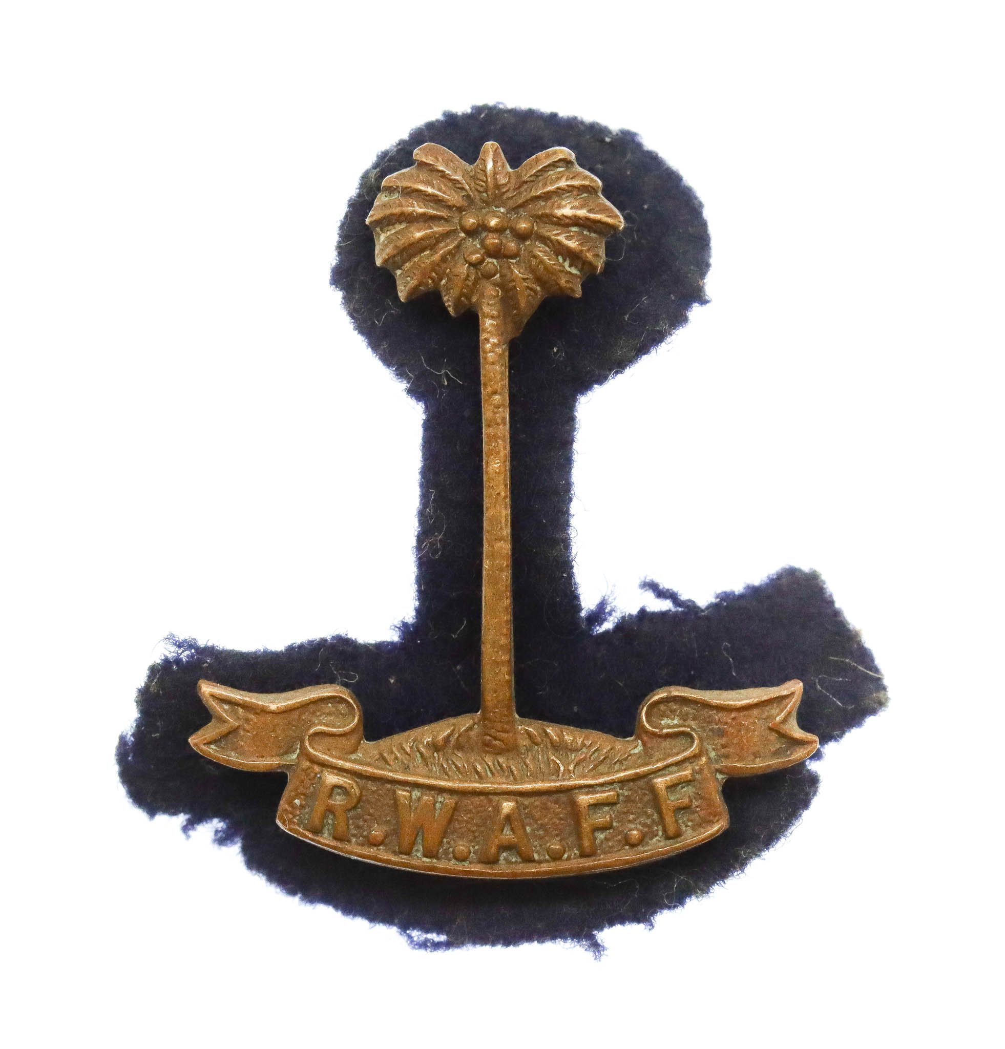 Royal West African Frontier Force (R.W.A.F.F.) Sweetheart Brooch