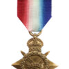 WW1 1914-15 Star - Pte. W. Wood, Notts & Derby Regiment (Sherwood Foresters) - Wounded in Action