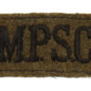 Military Provost Staff Corps (M.P.S.C.) Cloth Slip On Shoulder Title