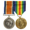 WW1 British War & Victory Medal Pair - Cpl. W. Scott, West Yorkshire Regiment