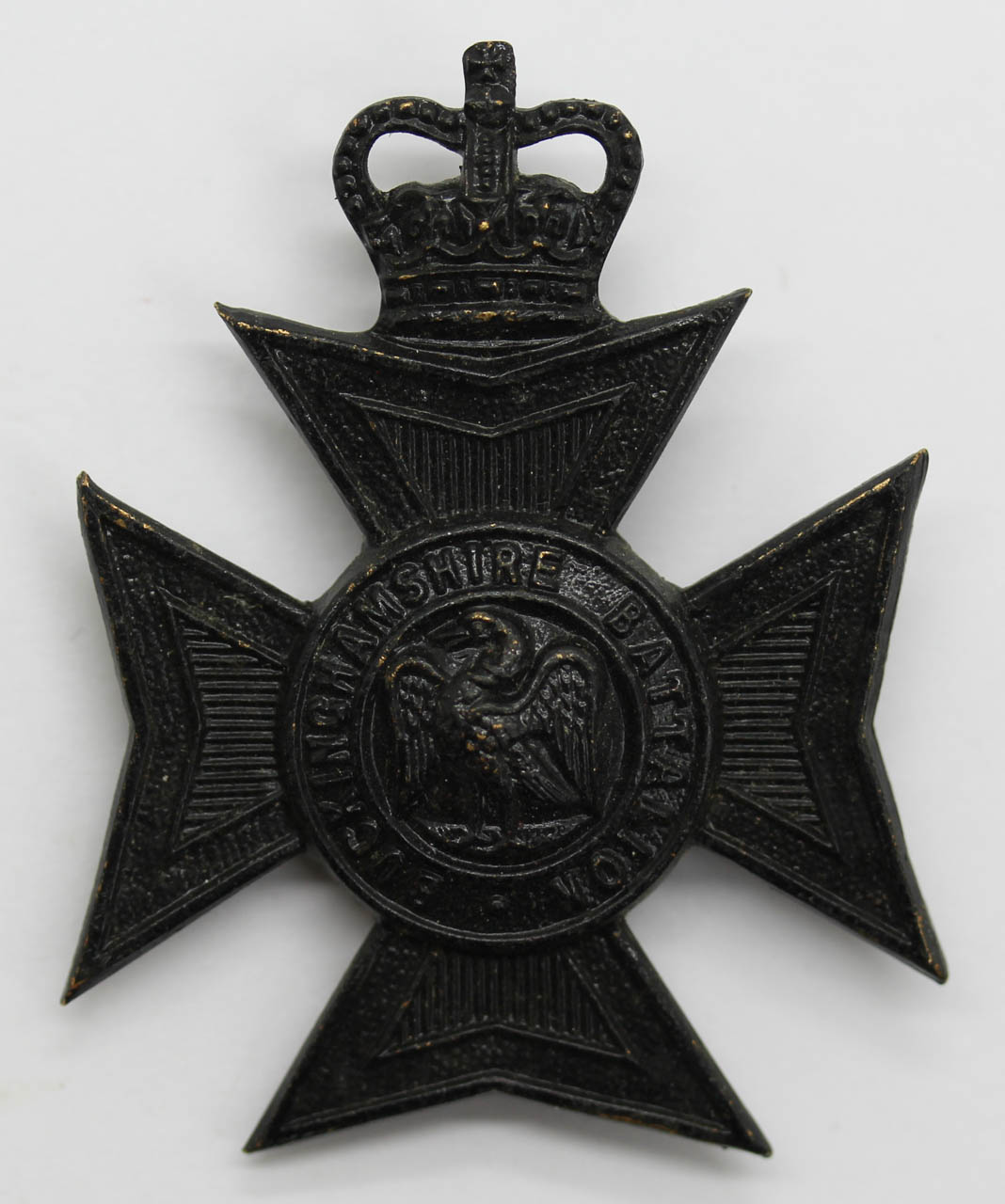 Buckinghamshire Battalion Cap Badge - Queen's Crown