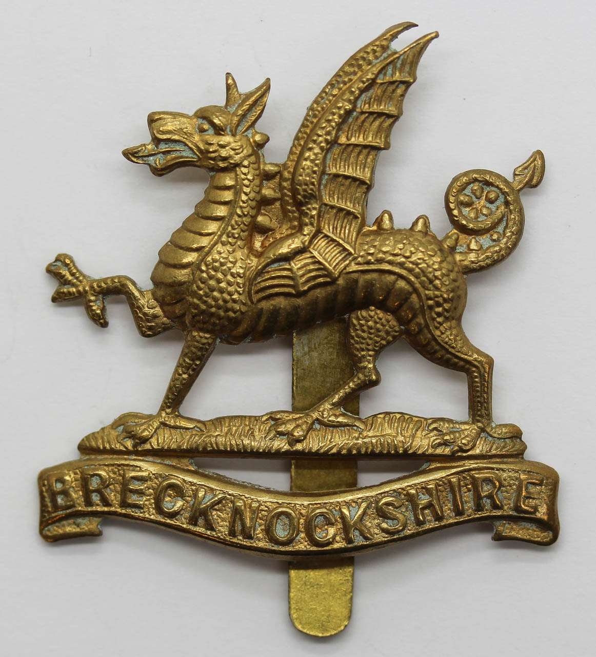 Brecknockshire Battalion South Wales Borderers Cap Badge