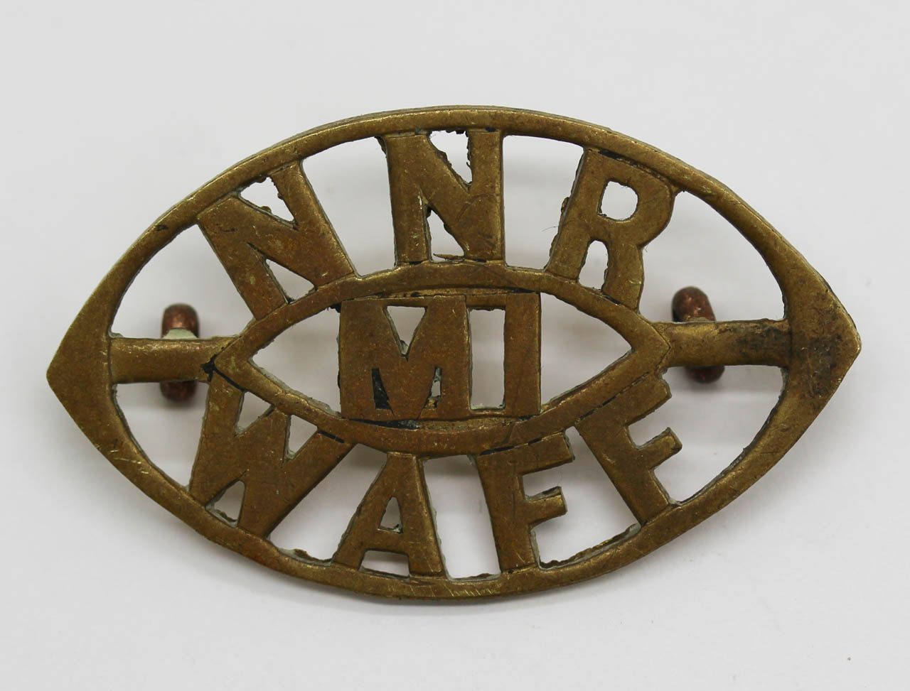 Northern Nigeria Regiment Mounted Infantry West African Frontier Force (NNR/MI/WAFF) Shoulder Title