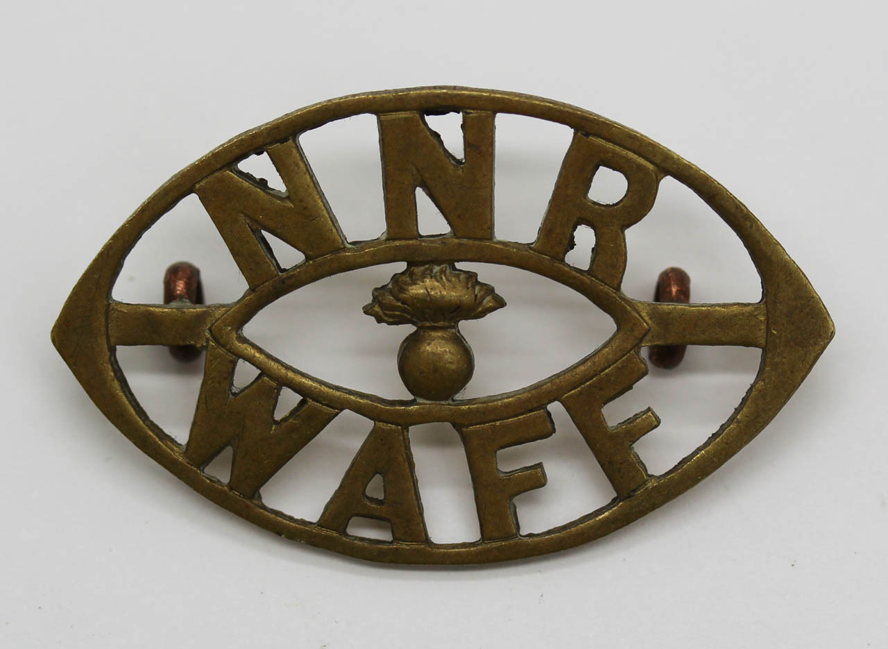 Northern Nigeria Regiment, West African Frontier Force (NNR/WAFF) Shoulder Title