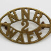 2nd Northern Nigeria Regiment, West African Frontier Force (NNR/2/WAFF) Shoulder Title