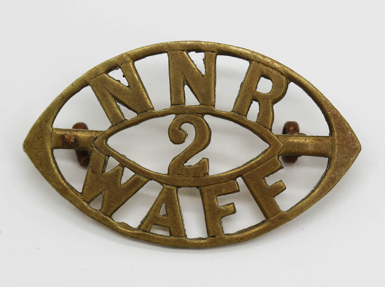 2nd Northern Nigeria Regiment, West African Frontier Force (NNR/2/WAFF) Shoulder Title