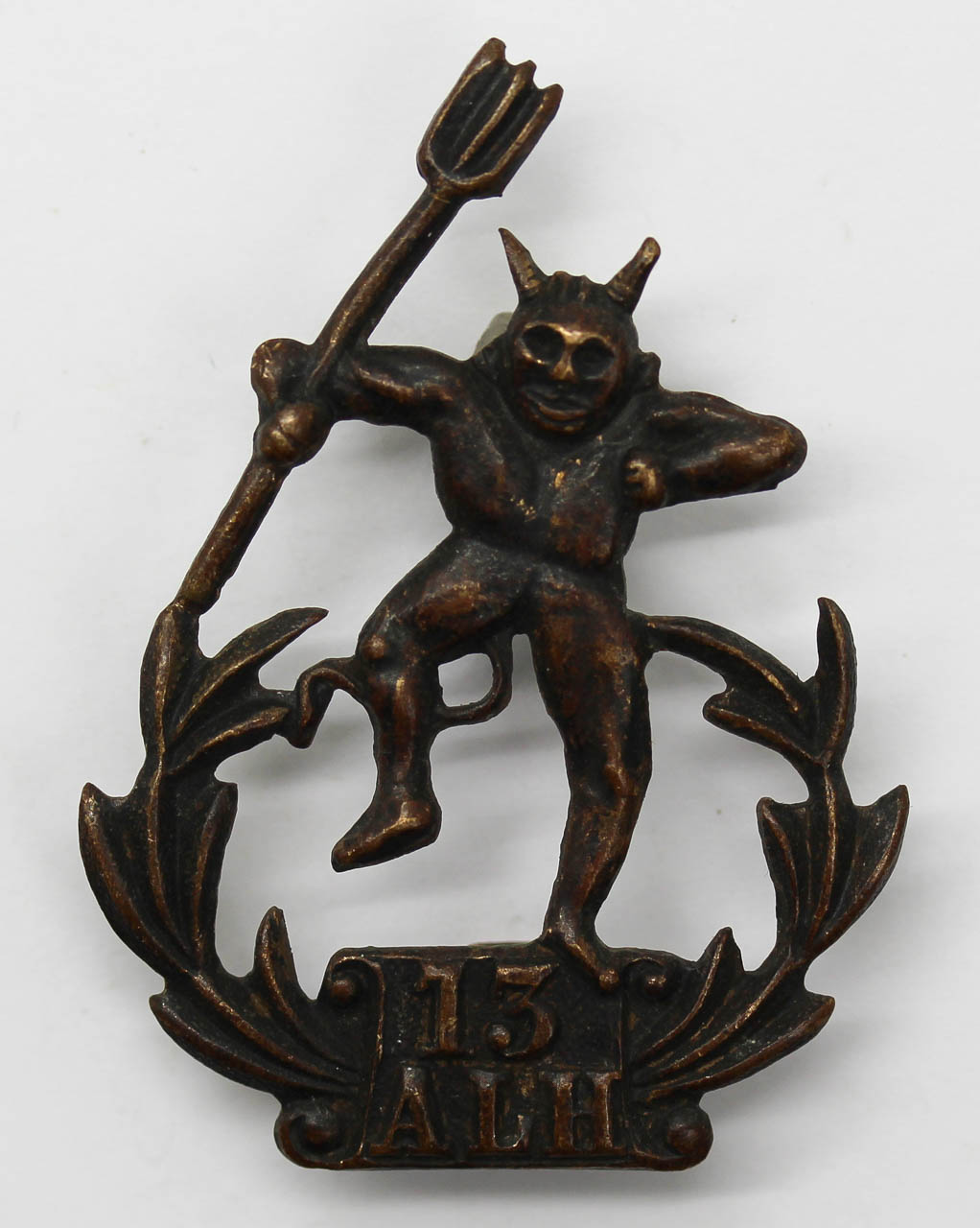 13th Australian Light Horse (13 ALH) Slouch Hat Badge