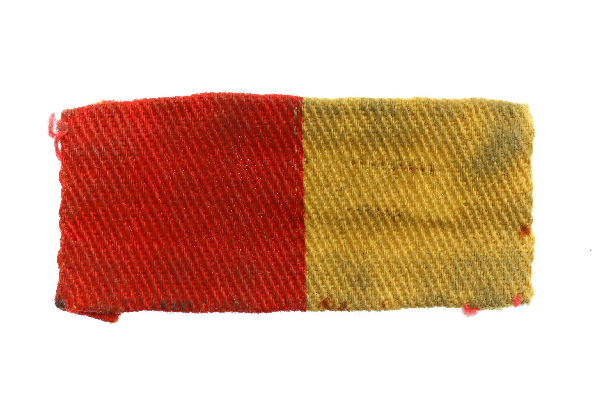 Suffolk Regiment Cloth Printed Minden Flash