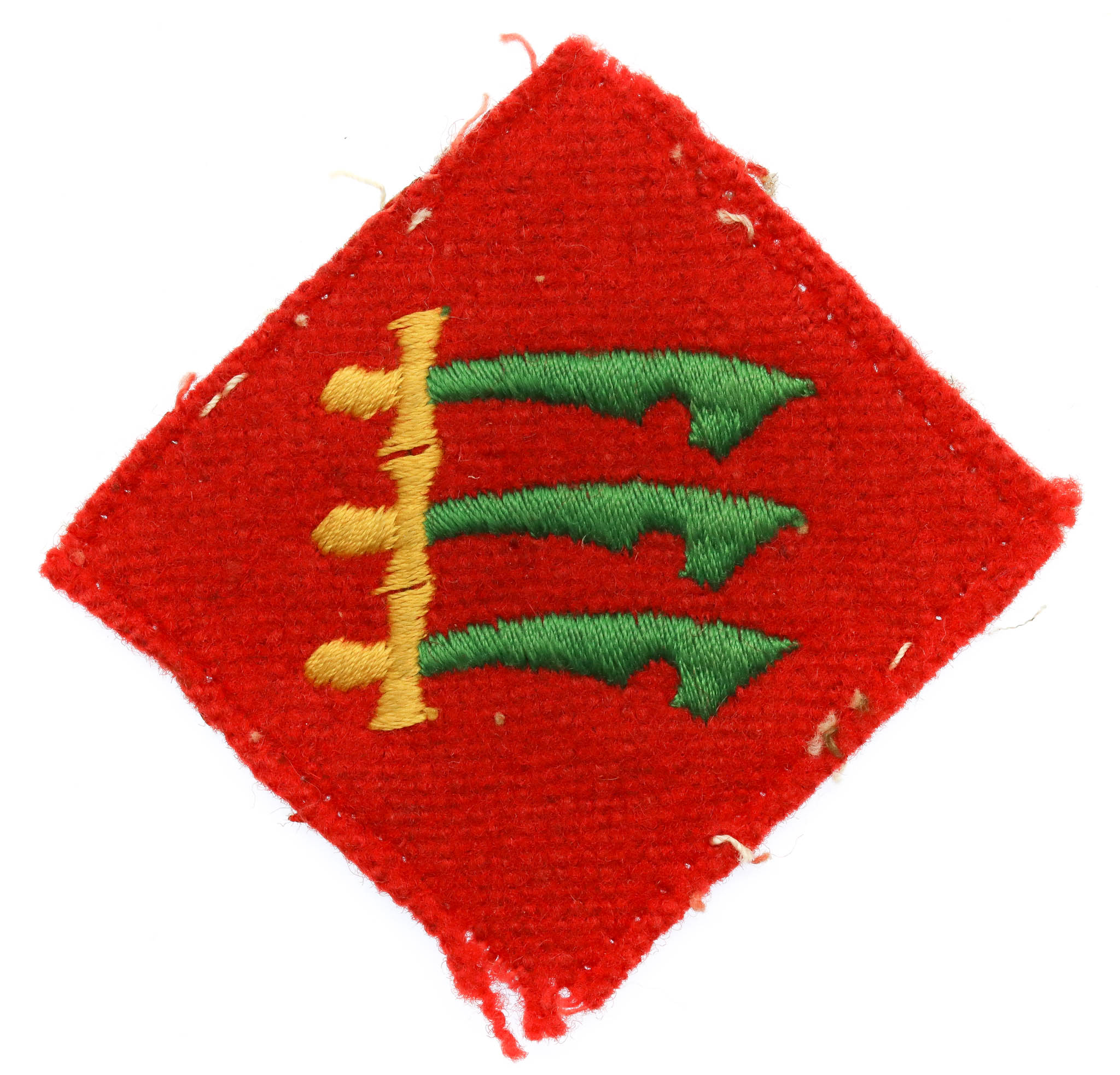 147th & 304th (Essex Yeomanry) Field Regiment Royal Artillery Cloth Formation Sign