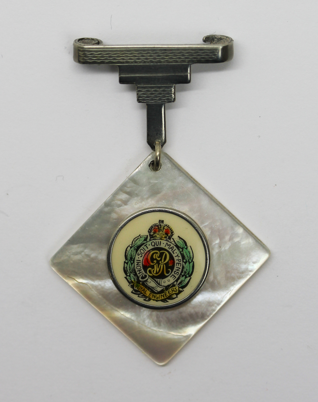 George V Royal Engineers Sweetheart Brooch