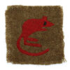 Early WW2 7th Armoured Division Cloth Formation Sign (1st Pattern)