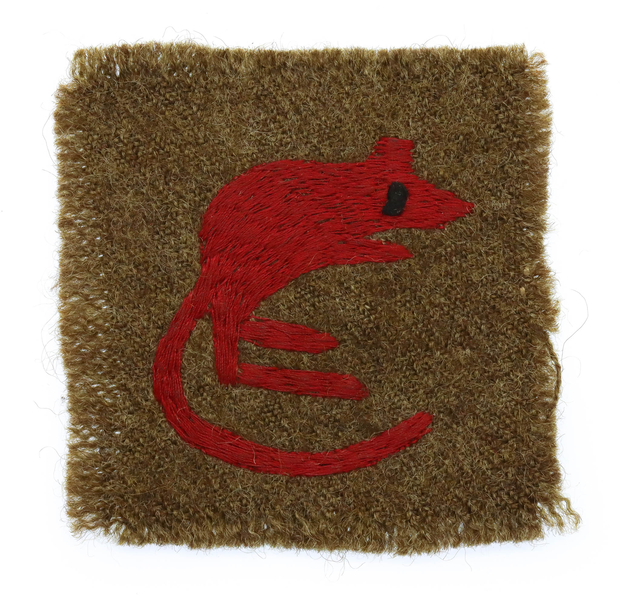 Early WW2 7th Armoured Division Cloth Formation Sign (1st Pattern)