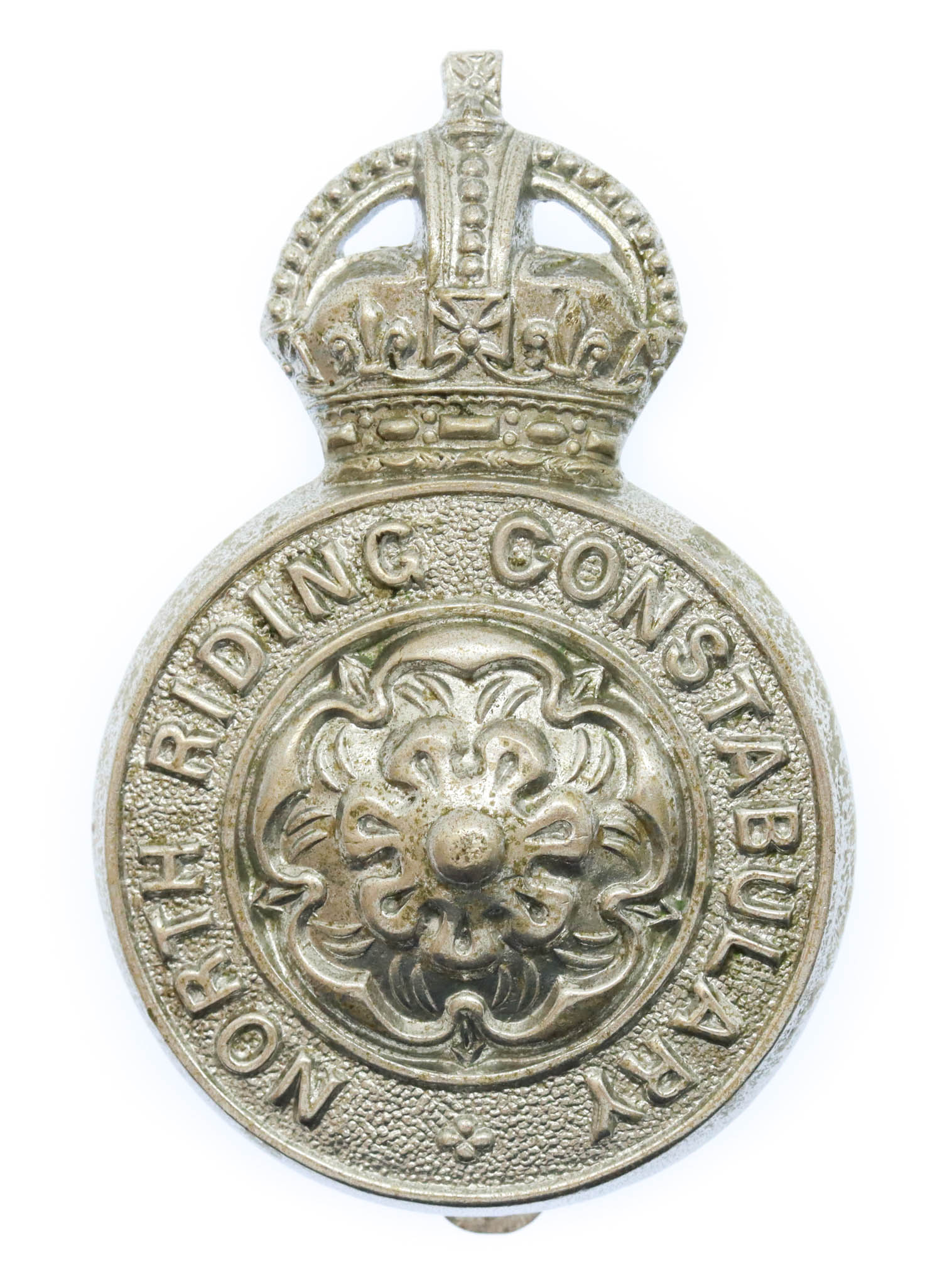 North Riding Constabulary Cap Badge - King's Crown