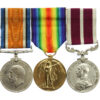 WW1 Meritorious Service Medal Group of Three - Sjt. H. Fenton, King's Royal Rifle Corps