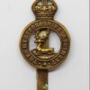 Hertfordshire Regiment Cap Badge - King's Crown