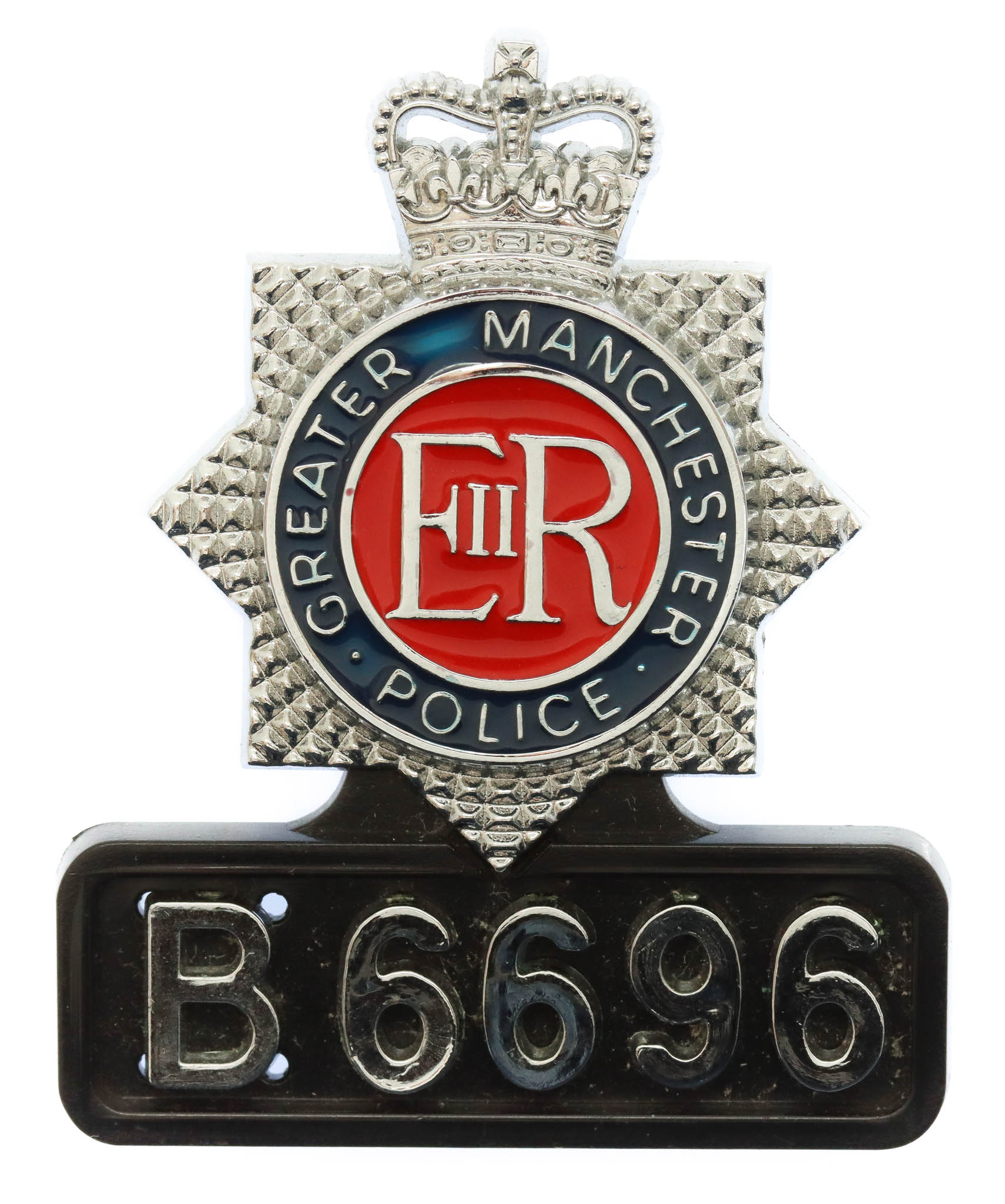 Greater Manchester Police Breast Badge - Queen's Crown